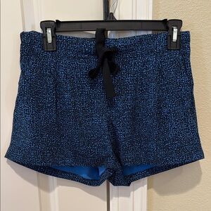 Lululemon Athletica Blue Athletic Shorts with Soft Fabric